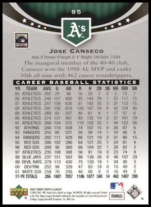 95 Jose Canseco